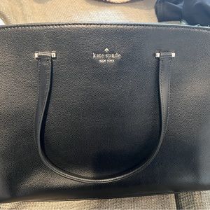Black Leather Kate Spade purse